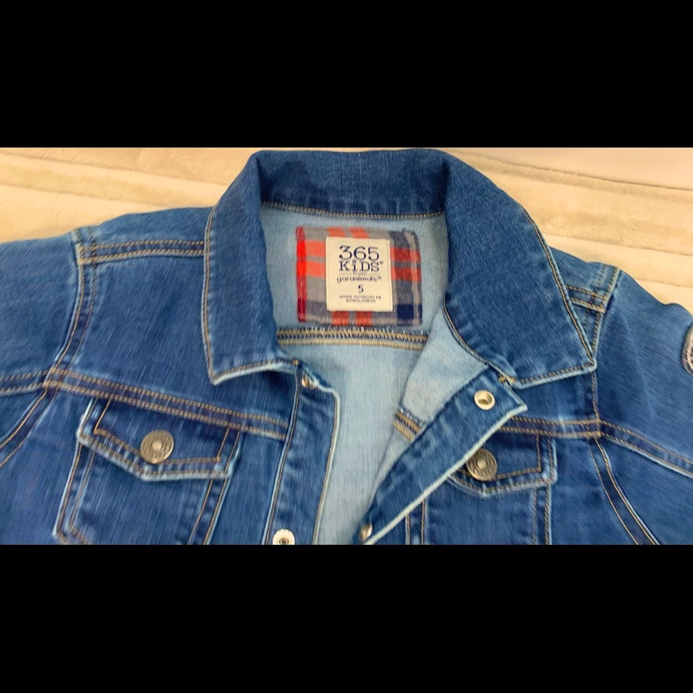 Denim jacket for boys. New